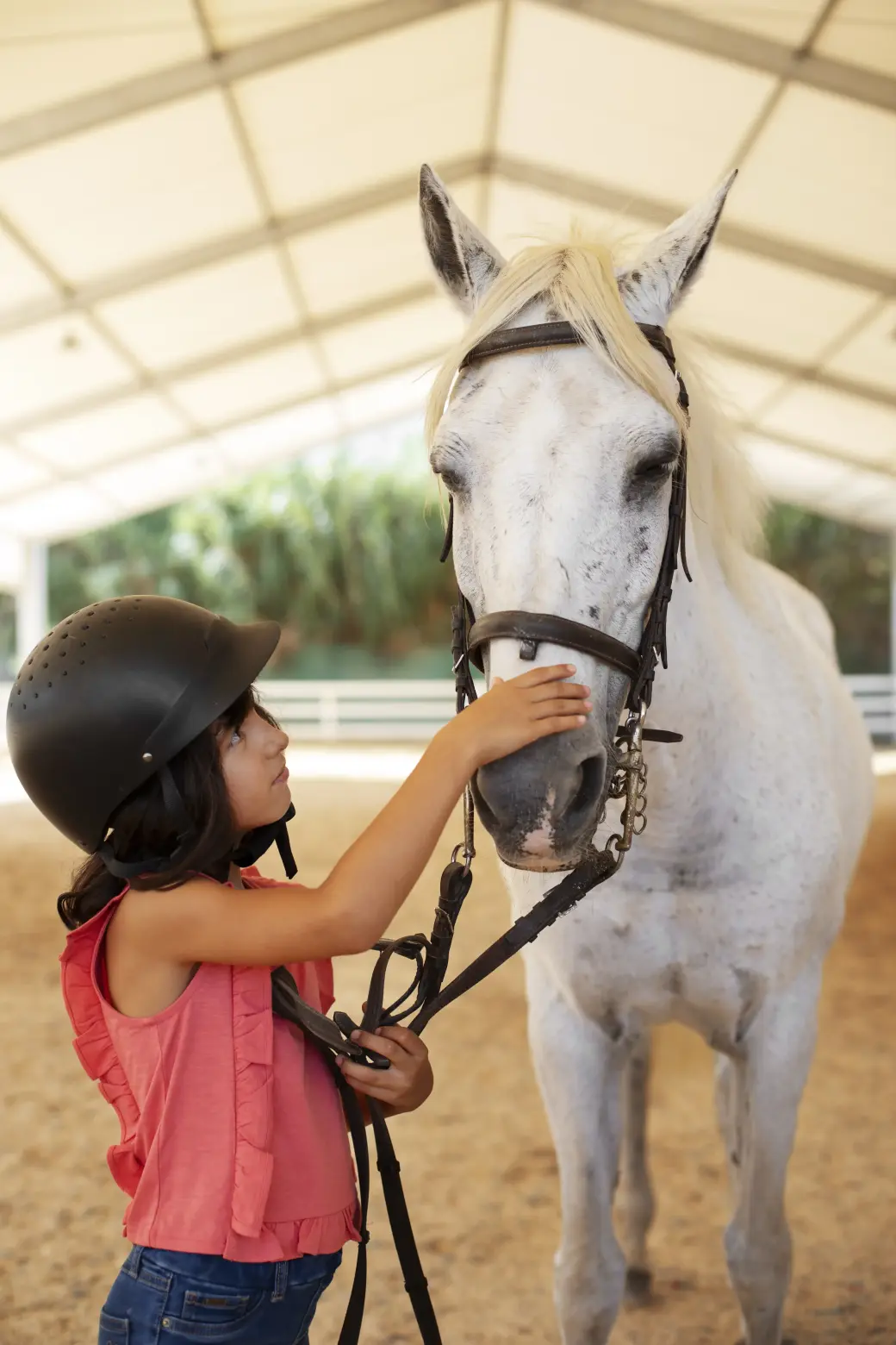 Geführte Pony-Zeit für Kinder - pädagogischer Erstkontakt mit Ponys in Renningen.